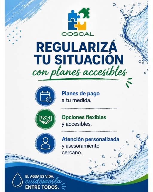 Regularizá tu situación con planes accesibles COSCAL